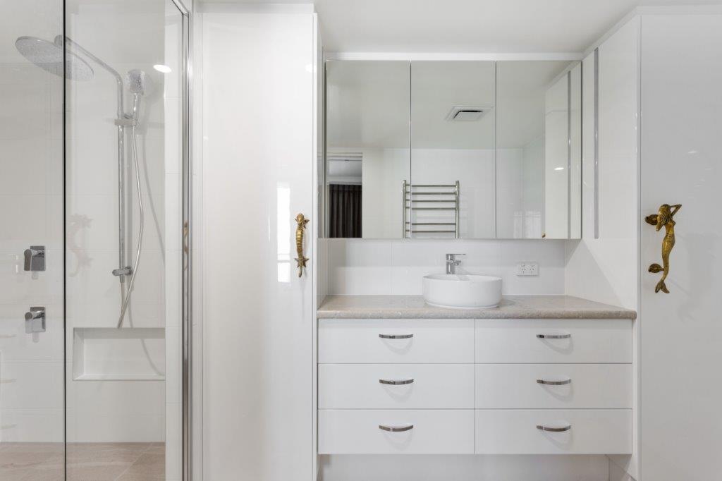 White Vanity Bathroom